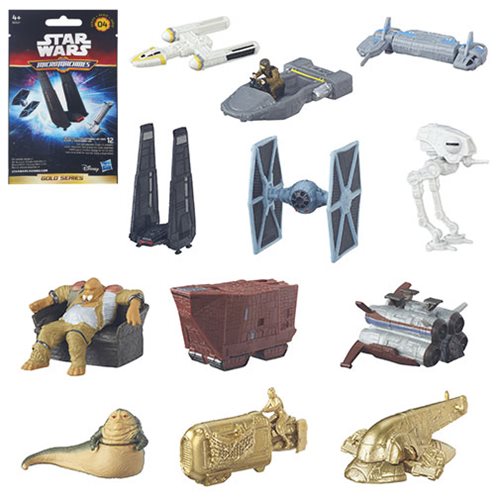 Star Wars: The Force Awakens MicroMachines Blind Bag Vehicles Wave 4 Case
